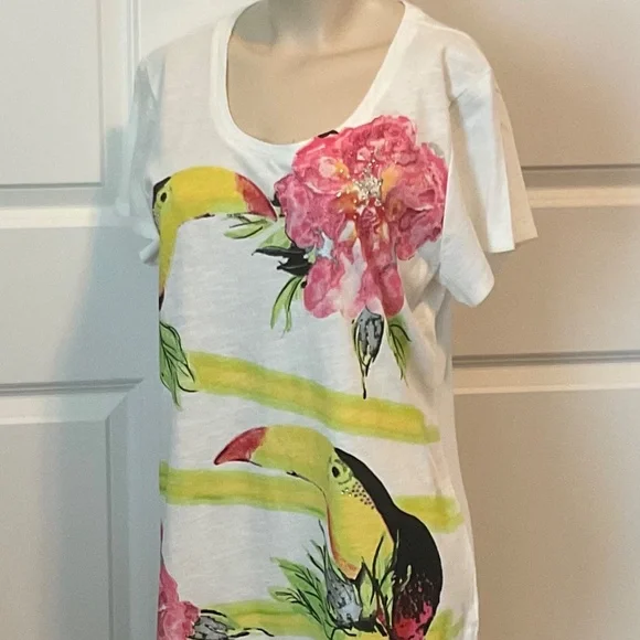 Style & Company Sport Touchan Embellished T-shirt - Picture 2 of 7